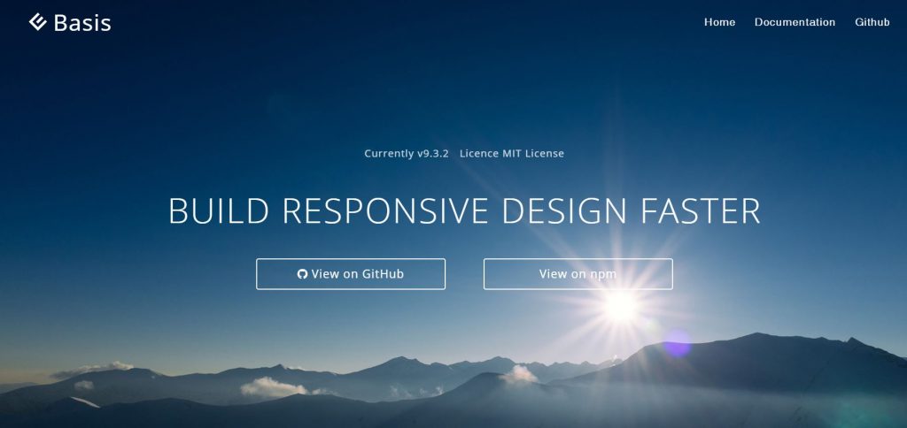 Basis - Responsive Design CSS Framework