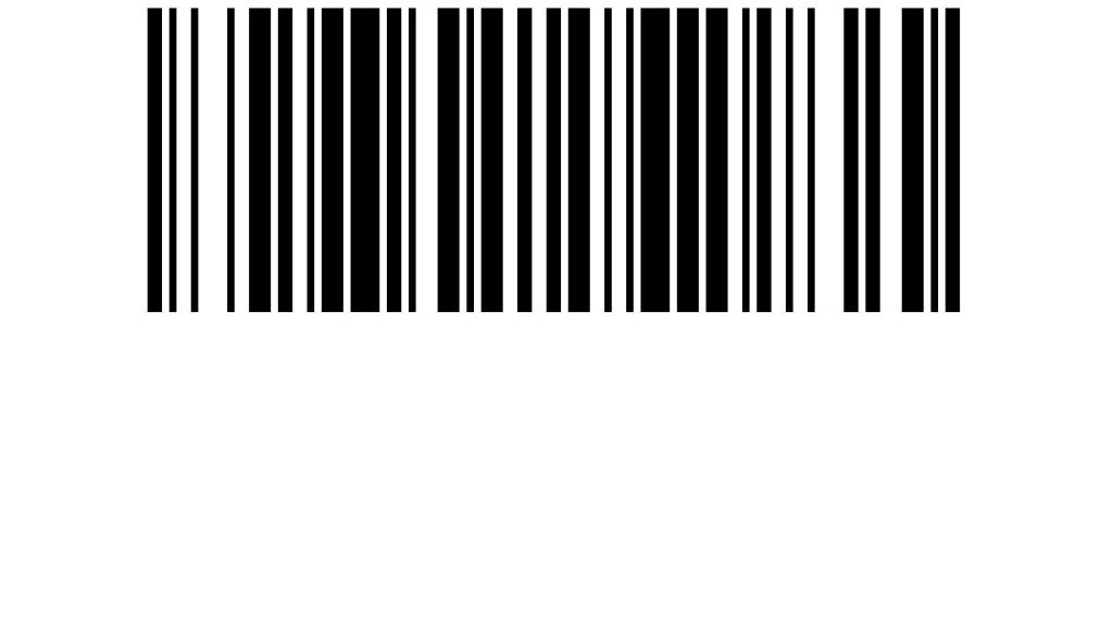 Binary Barcode Render
