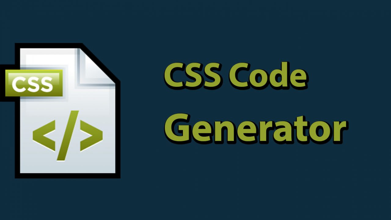 CSS Code Generator