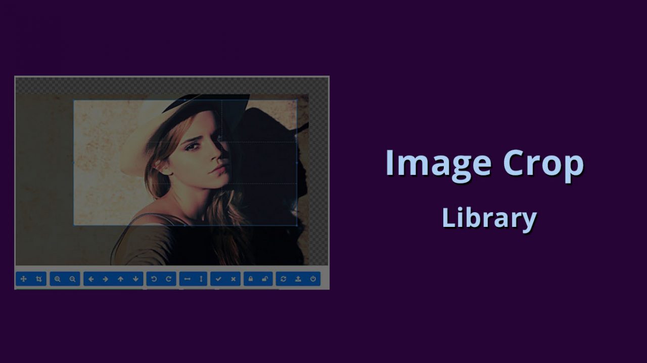 JavaScript Image Crop Library