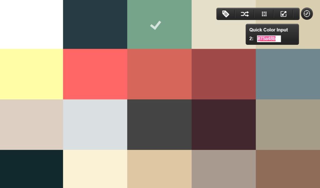 Color Scheme App with Flexbox 