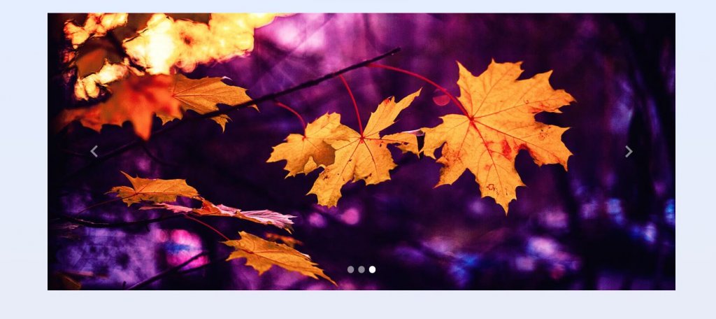 Bootstrap material design image slider example