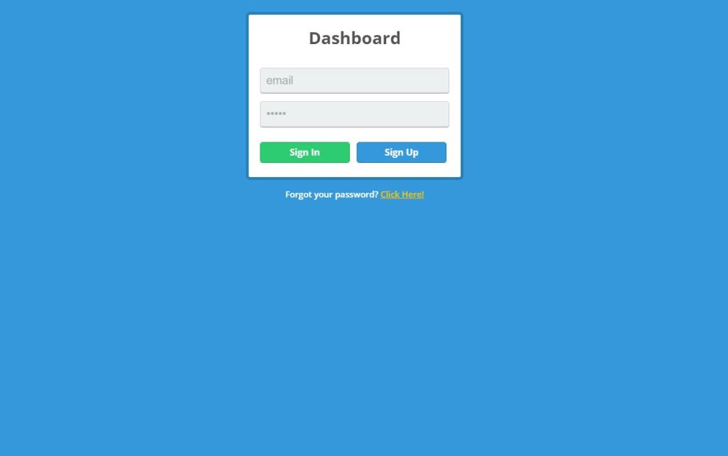 Simple HTML & CSS Log In Form 