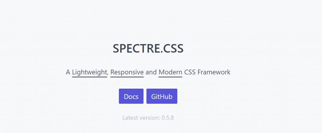 SPECTRE.CSS
