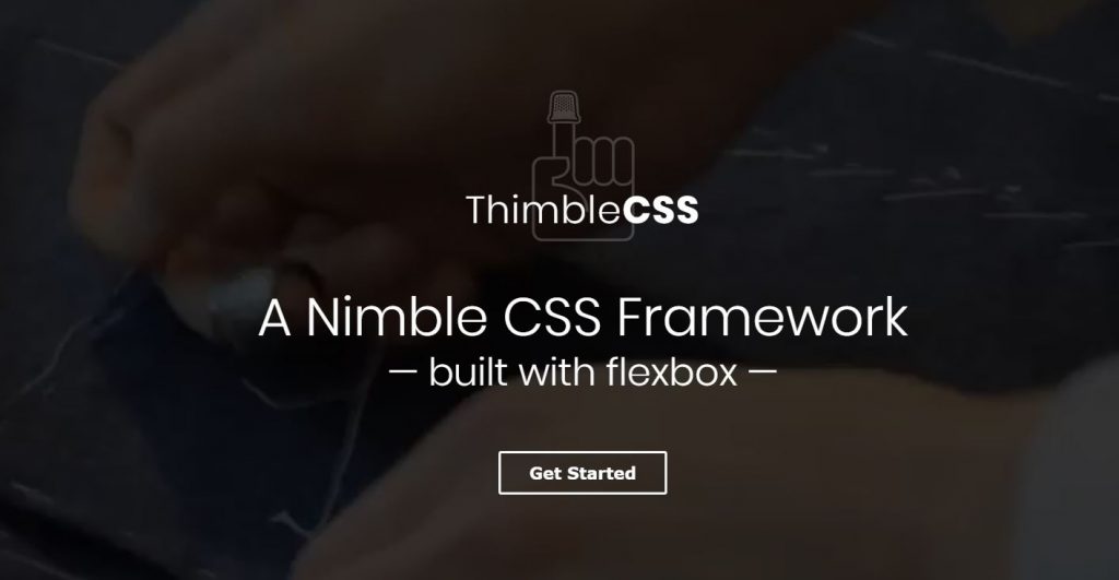 Thimble CSS -  A Nimble CSS Framework built with flexbox