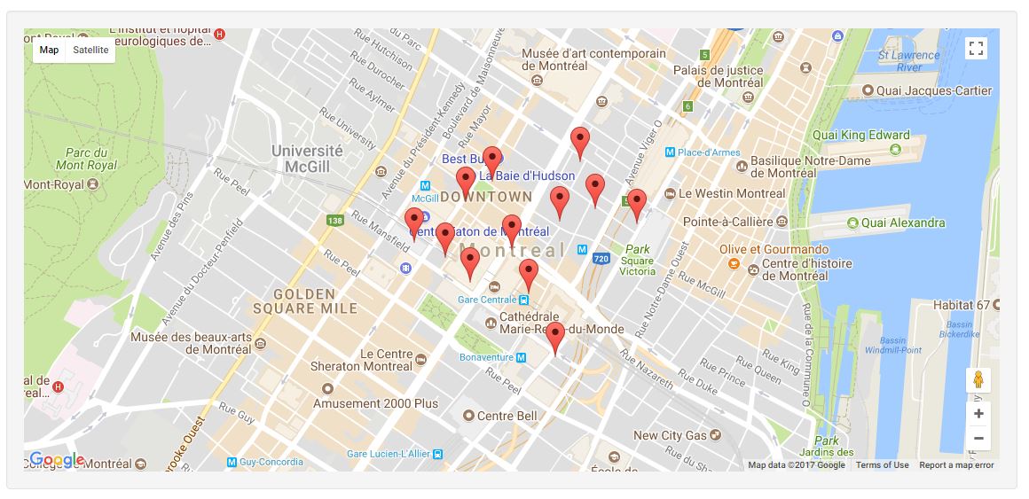 WhatsNearby - Nearby Places jQuery Plugin