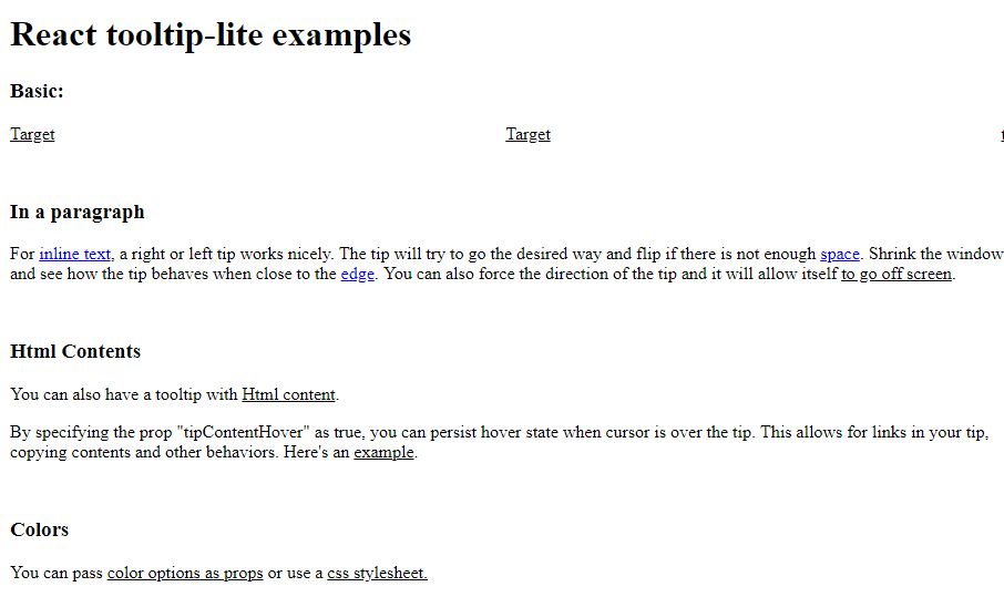 tooltip-lite examples