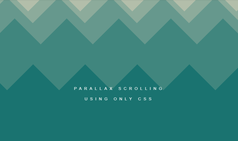 Parallax Landscape CSS only
