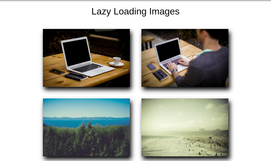 Lazy Load Vanilla Javascript