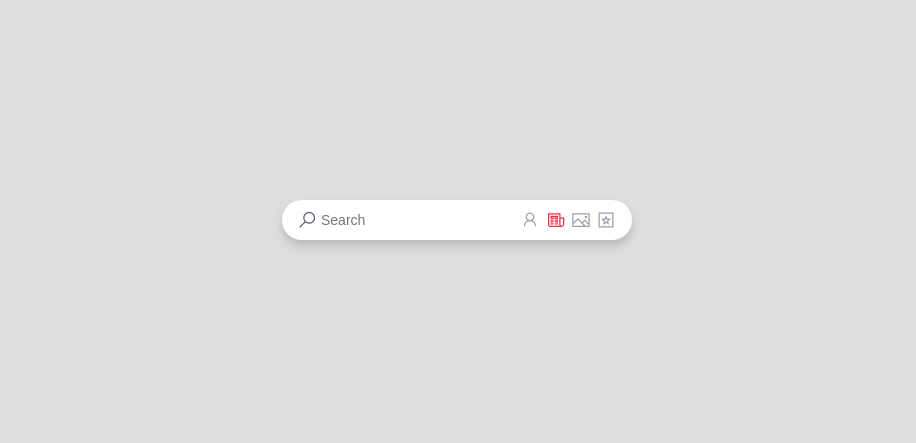 Search Box UI