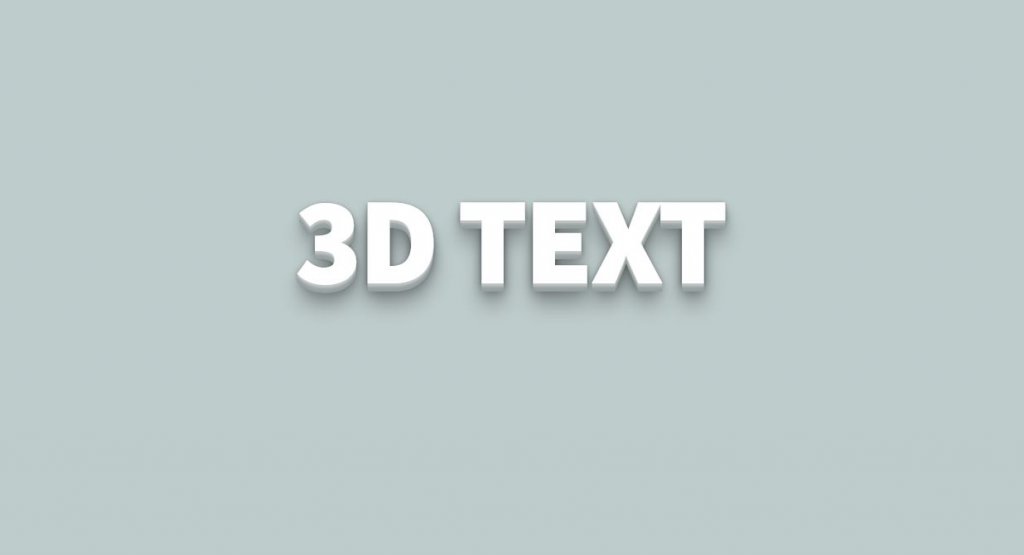 3d letter font css examples and text shadow