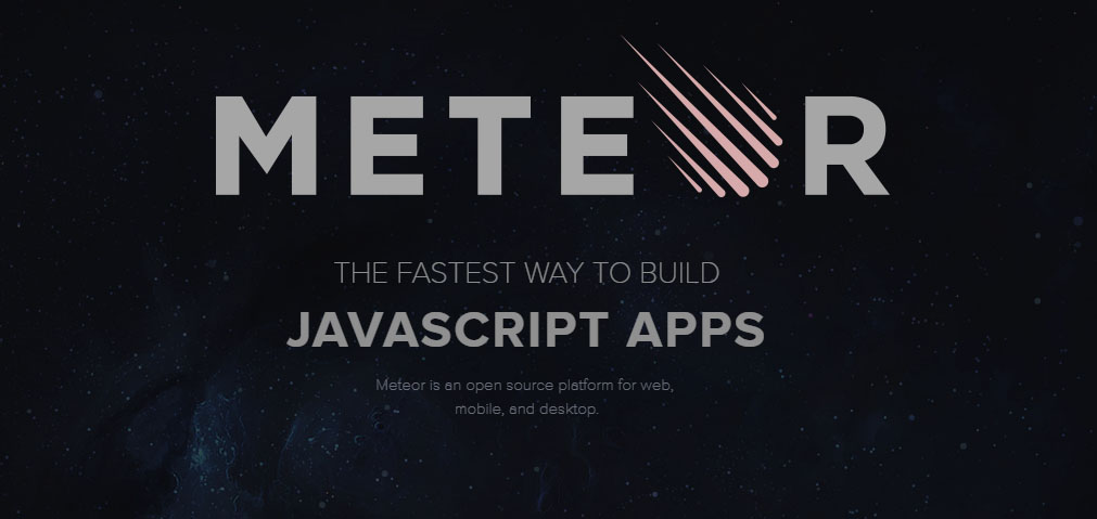 METEOR - Build Mobile Desktop and Web Apps with JavaScript