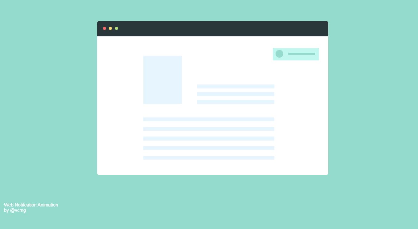 CSS Notification Examples