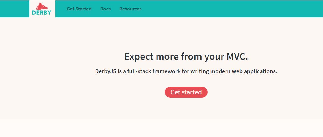 Derby.js - Node.js Frameworks