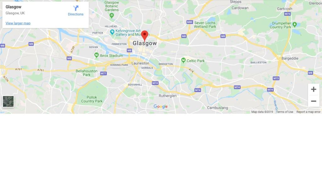 responsive bootstrap google map examples