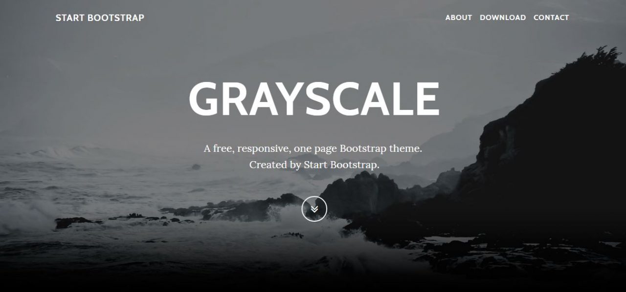 Grayscale - Free Multipurpose Smooth Scrolling Animation