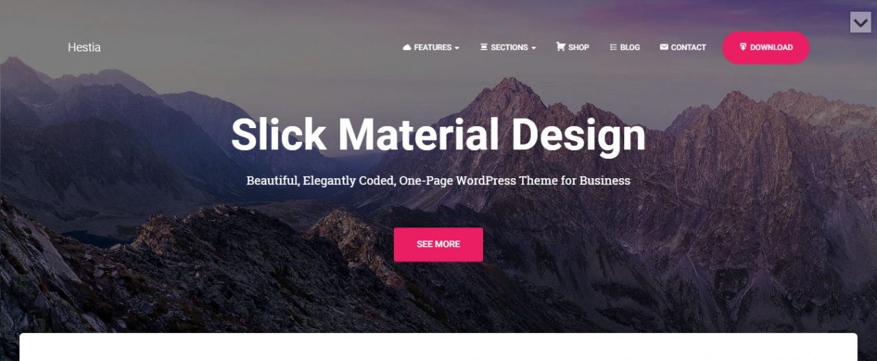 Hestia - Material Design Theme Framework