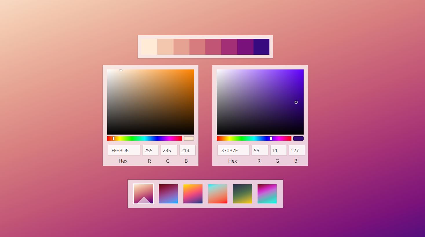 React Color Picker Component Libraries