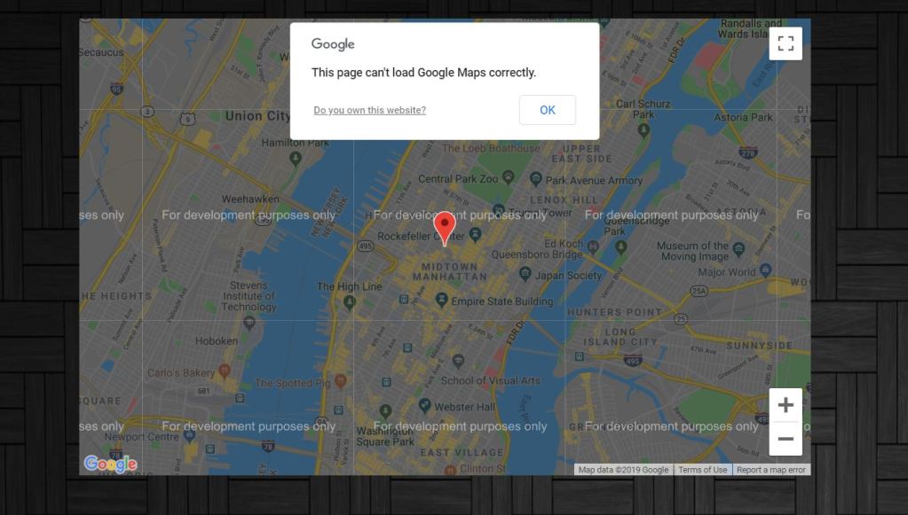 Bootstrap auto centered google map examples
