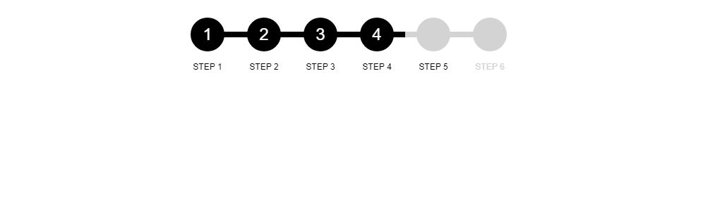 Step Indicator css pagination example