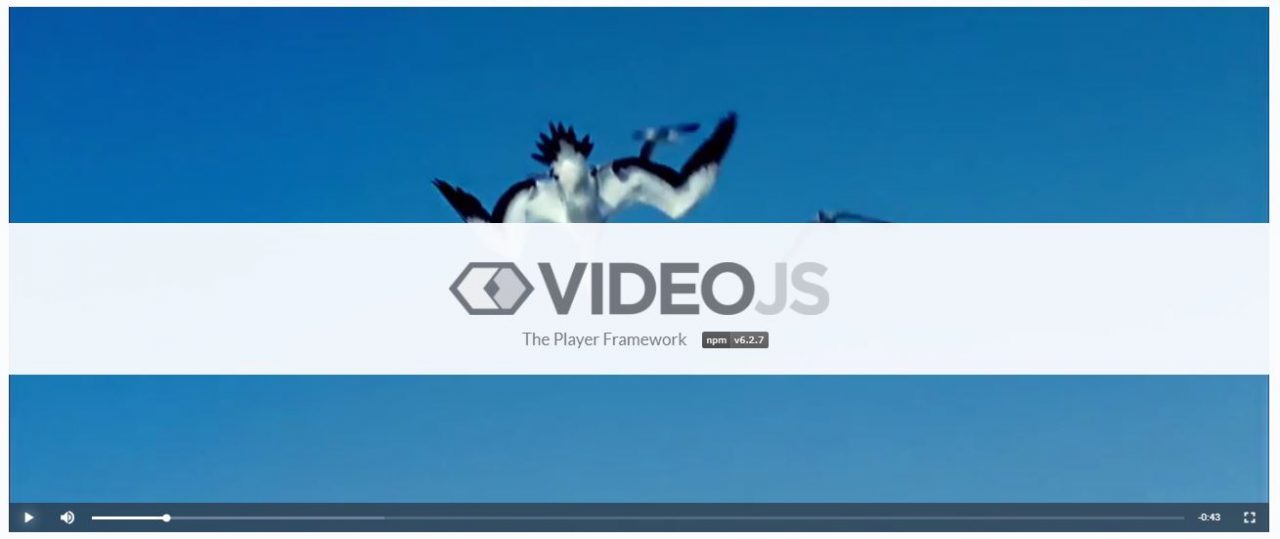 Video.js Player Framework