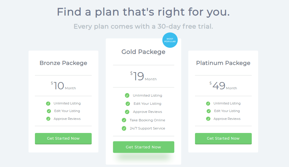 3d effect price plan table examples in bootstrap css