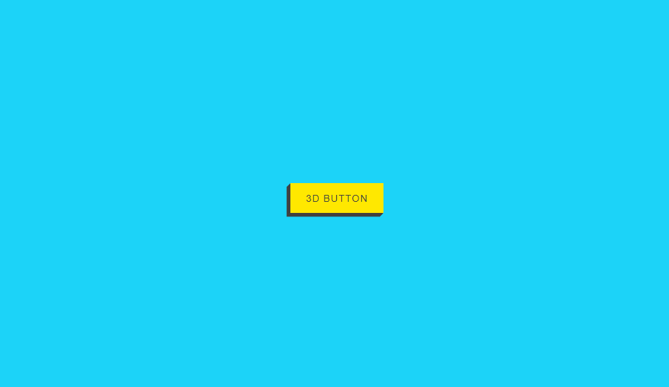 3D Button CSS Examples