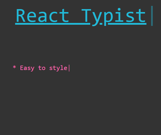 React Typist Animation Libraries