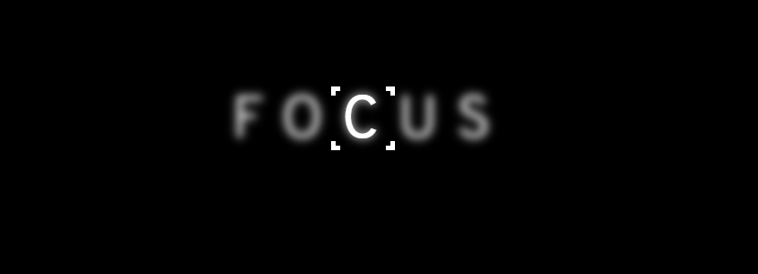 Focus Text Hover Effect CSS + jQuery