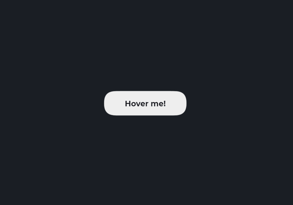 Gooey button hover effect with SVG filters button shadow css