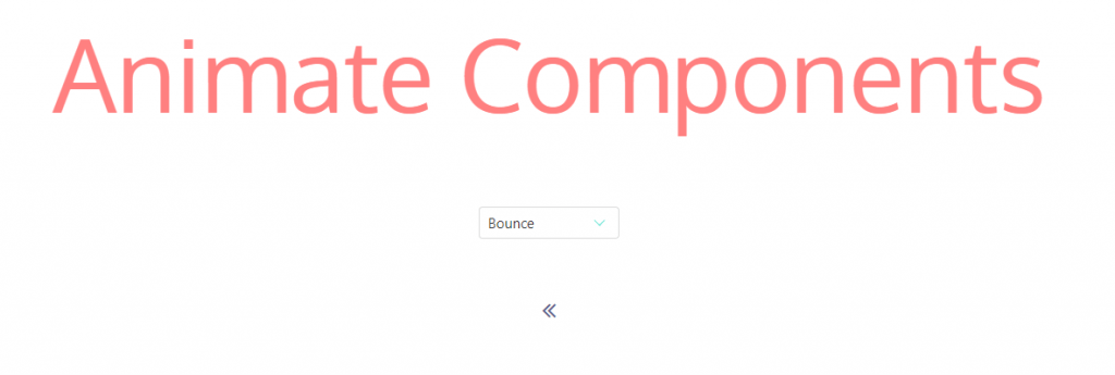 Animate Components Animation Libraries