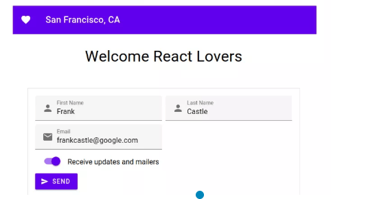 Material Components for React (MDC React)