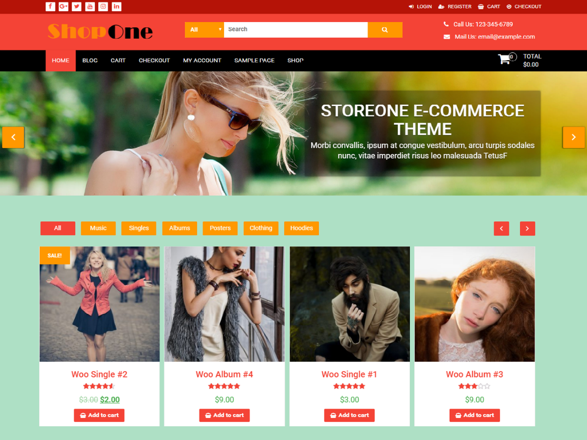 ShopOne - Powerful Multipurpose WooCommerce WordPress Theme